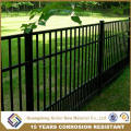 Garden Decoration Powder Coated Iron Craft Cerca de jardim de alumínio